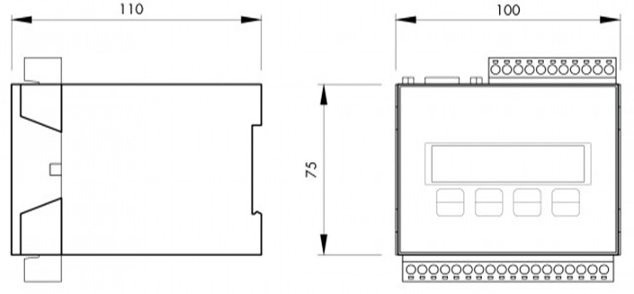 Pavone Sistemi UWT 600称重变送器 Pavone Sistemi UWT 600称重变送器